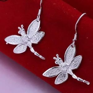 Sterling Silver DragonFly Earrings